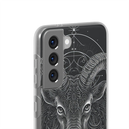 Mystic Ram Mandala | Flexible Phone Case for Samsung Galaxy