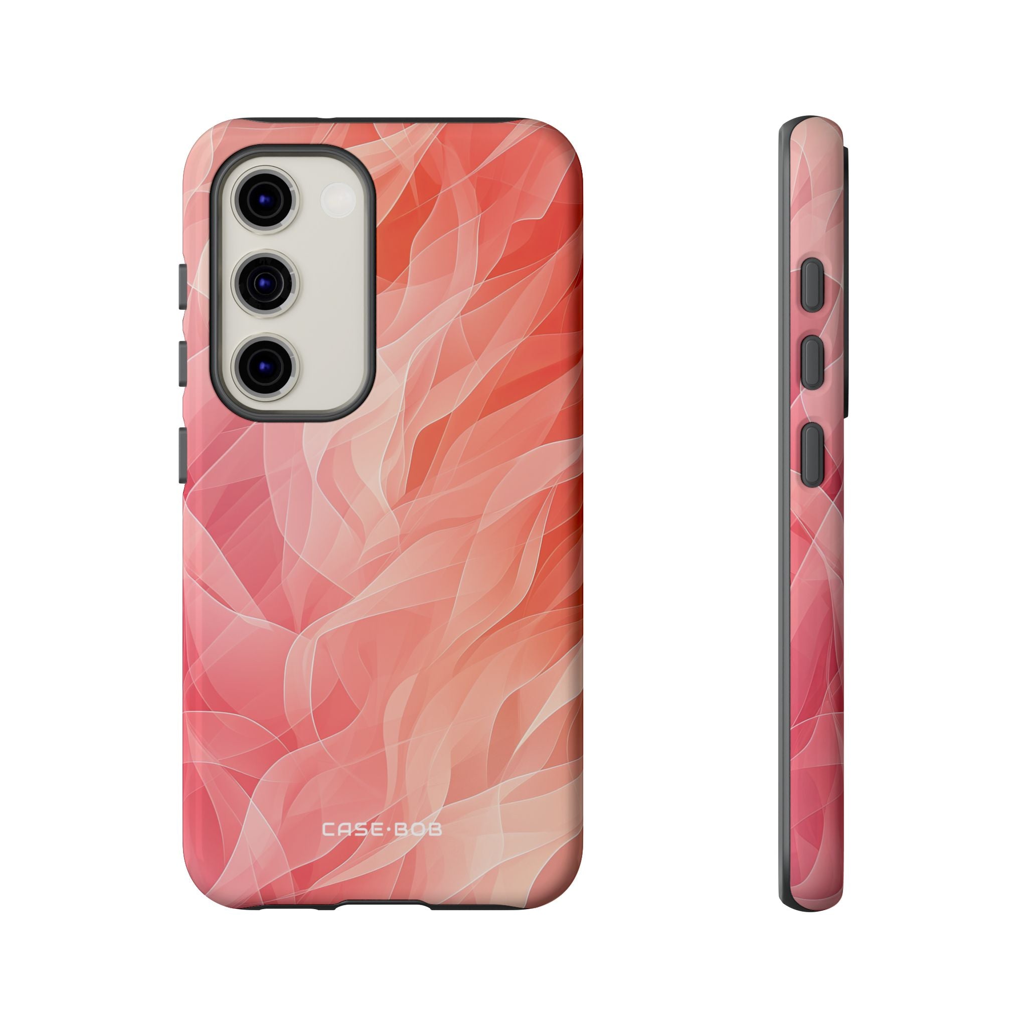 Peach Wave Drift Samsung S23 Case - Tough