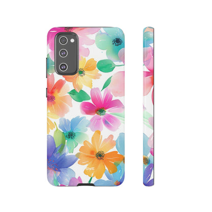 Vibrant Floral Impression - Samsung Case