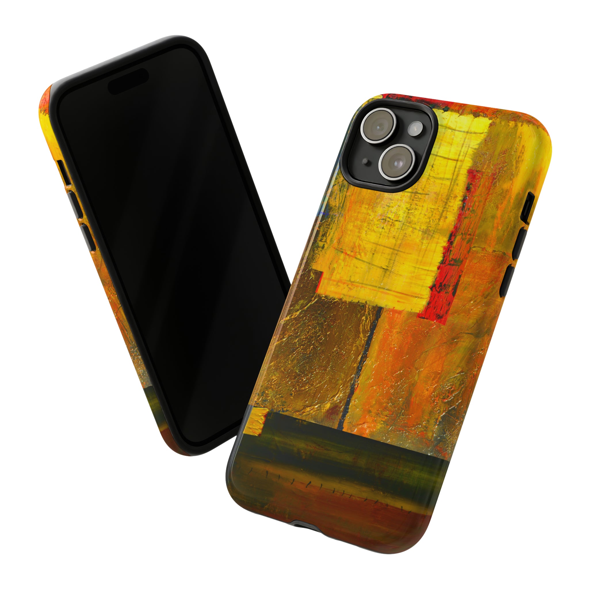 Yellow Painting - Protective Phone Case