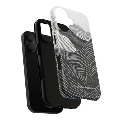 Undulating Horizon Waves iPhone 16 | Tough+ Phone Case