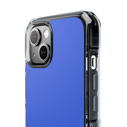 Royal Blue - Clear Impact Case for iPhone