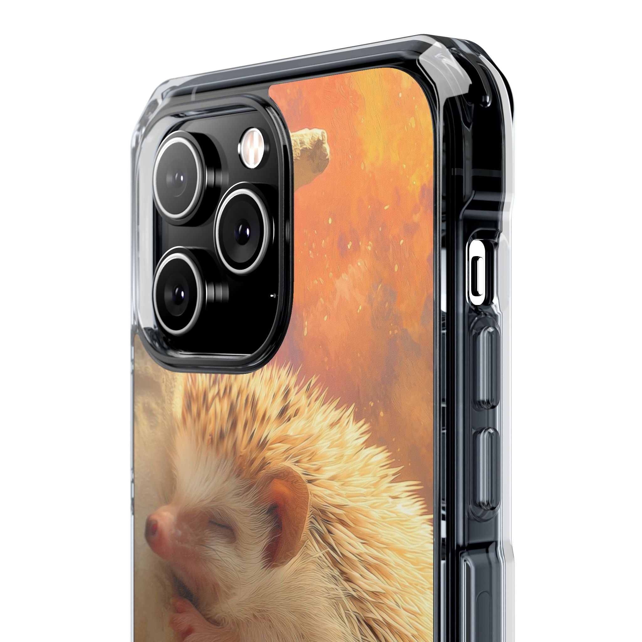 Hedgehog Rests Dreaming iPhone Case - Impact