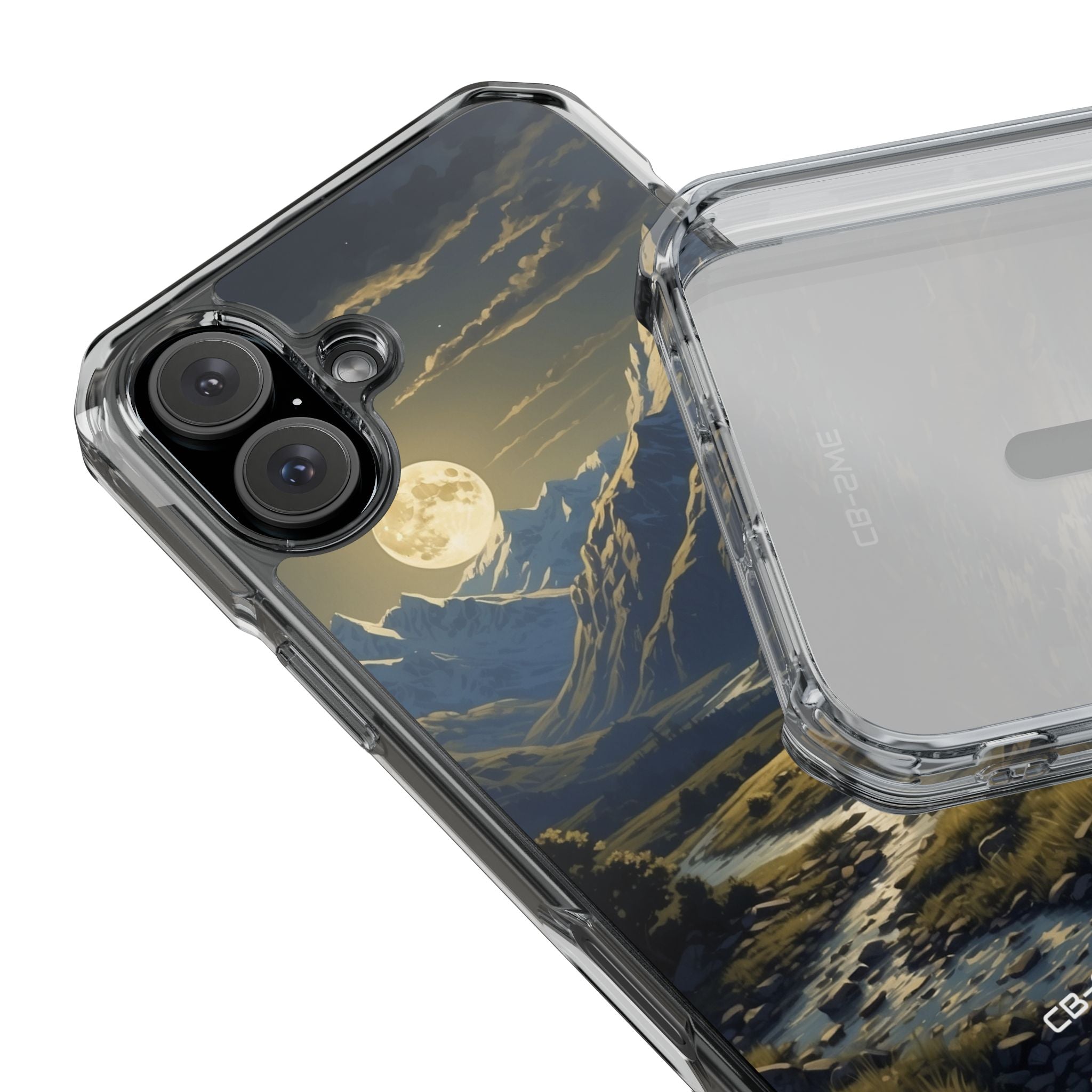Moonlight Guides River iPhone Case - Impact