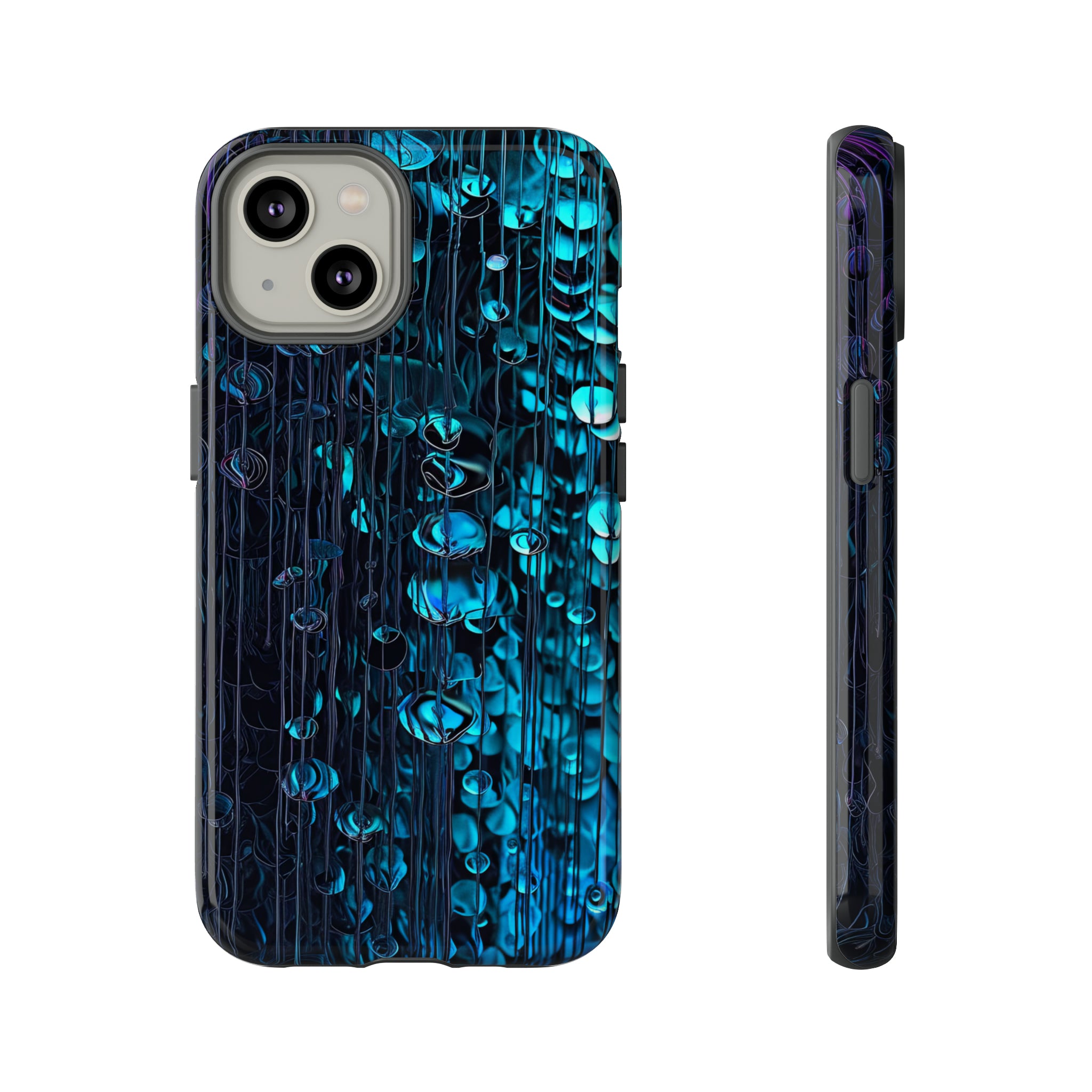 Digital Flow: Abstract Gradient - Protective Phone Case