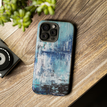 Blue Acrylic - Protective Phone Case