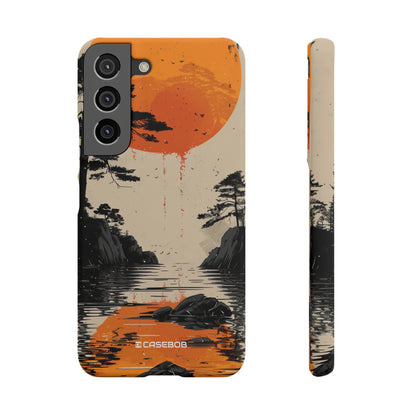 Sunkissed Serenity | Slim Phone Case for Samsung