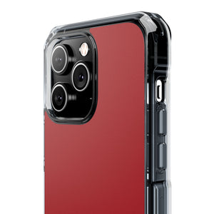 Upsdell Red | Phone Case for iPhone (Clear Impact Case - Magnetic)