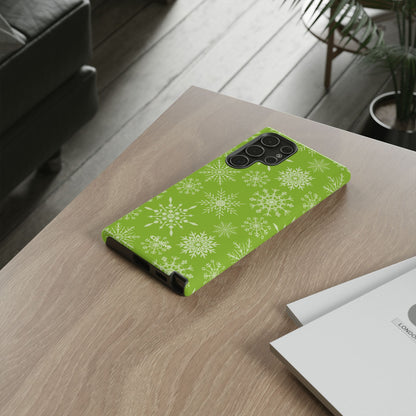 Snowflakes Dance Whimsically - Samsung Case