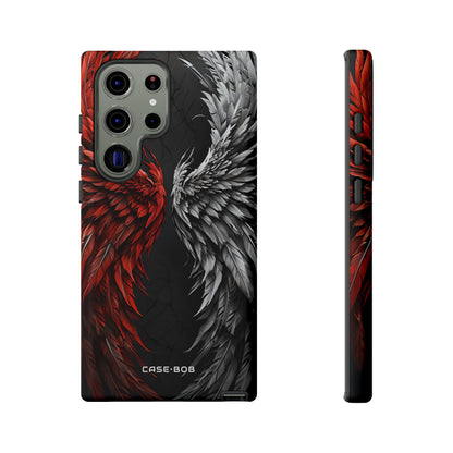 Crimson White Wings Samsung S23 Ultra Case - Tough