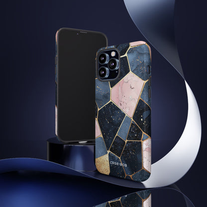 Golden Mosaic iPhone 13 Pro Max Case - Tough