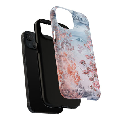 Floral Serenity Case - Tough + MagSafe® iPhone 15 Phone Case