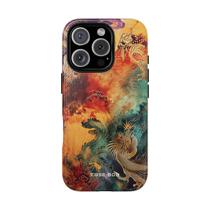 Golden Dragons iPhone 16 Pro Case - Tough