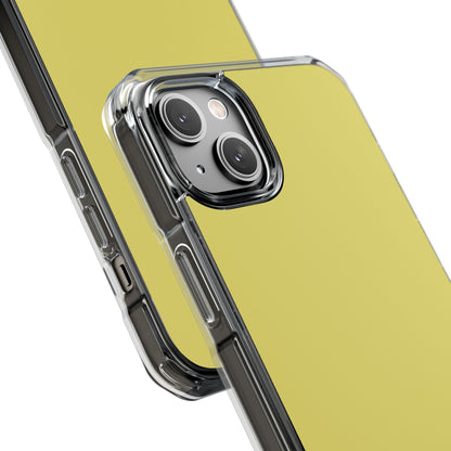 Straw Yellow - Clear Impact Case for iPhone