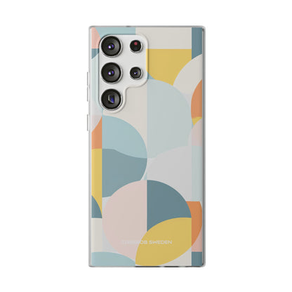 Abstract Geometric Calm - Flexi Samsung S23 Phone Case