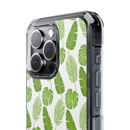 Tropical Leaf Harmony iPhone Case - Impact