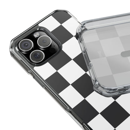 Symmetry In Squares iPhone Case - Impact