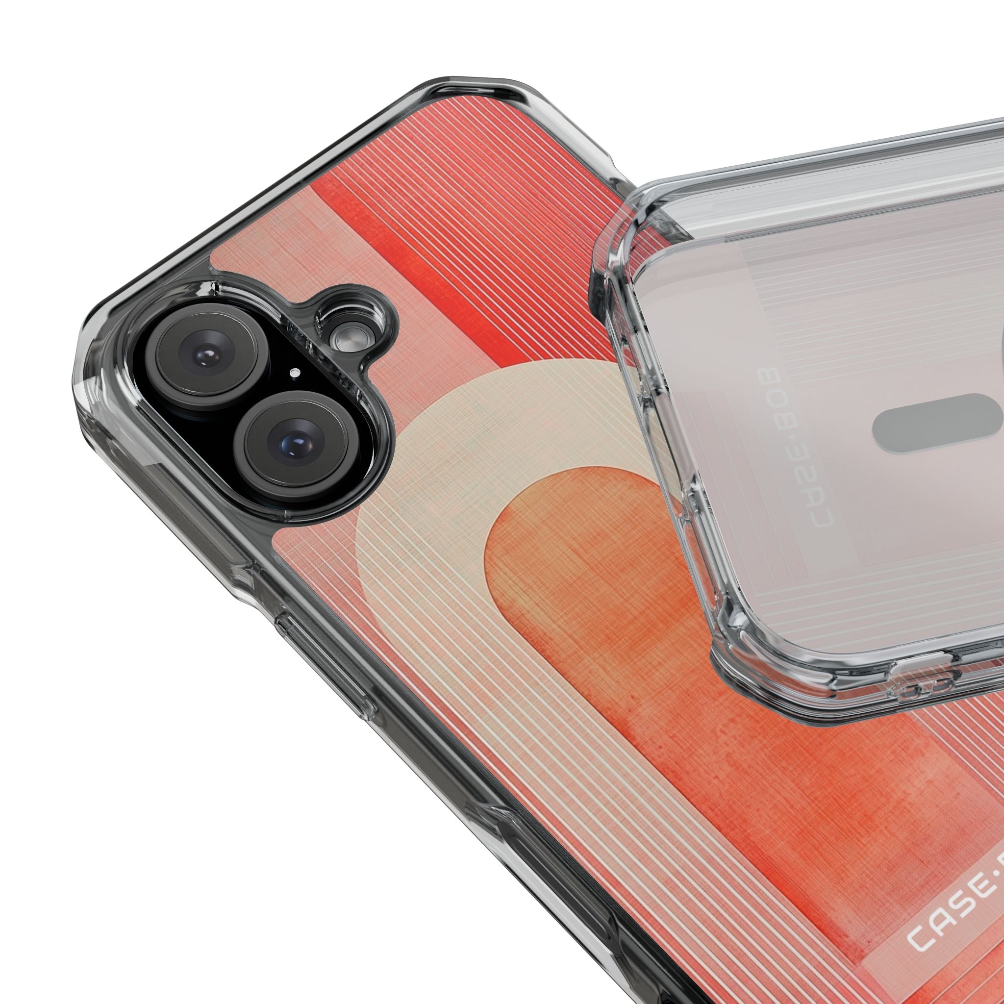 Crimson Arches iPhone 15 Case - Impact