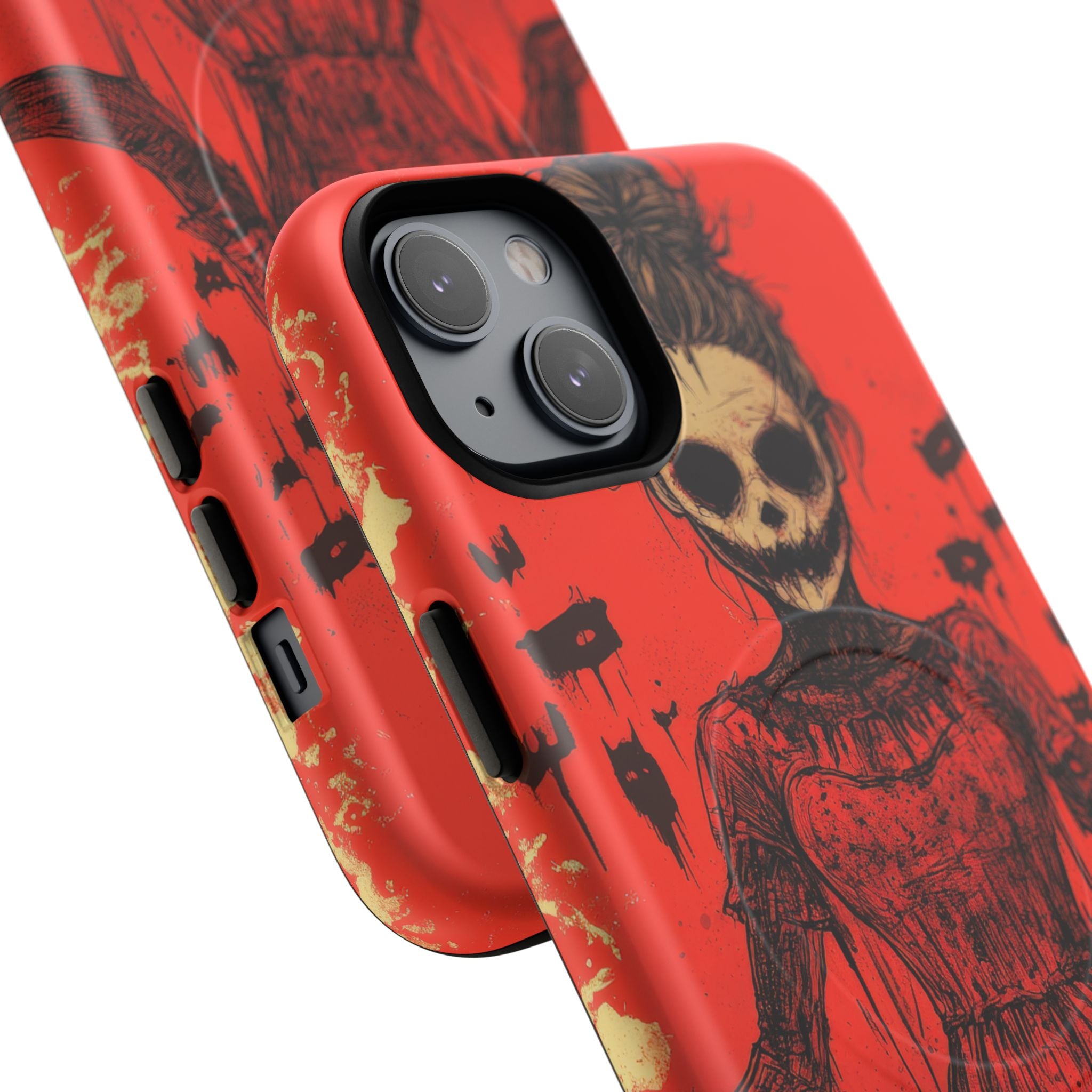 Haunting Scarlet Descent iPhone 14 | Tough+ Phone Case