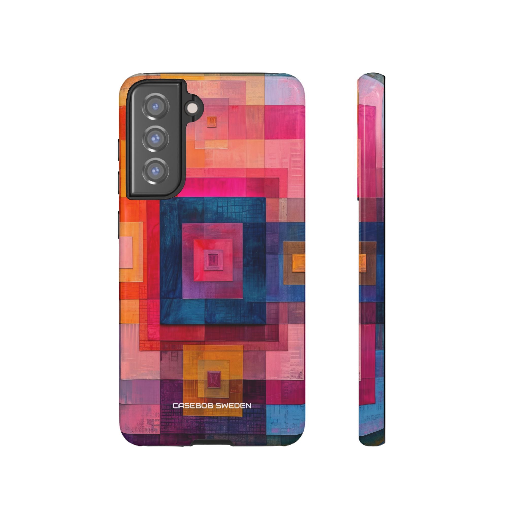 Vibrant Geometry - Tough Samsung S21 Phone Case