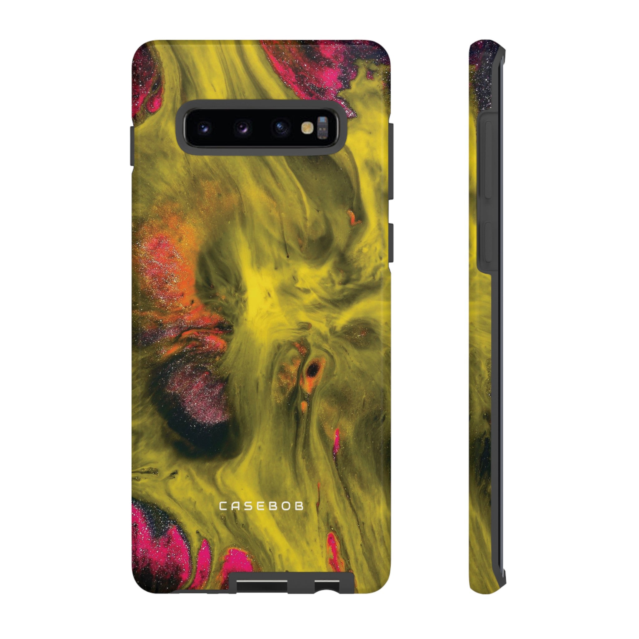 Yellow Ink Art - Protective Phone Case