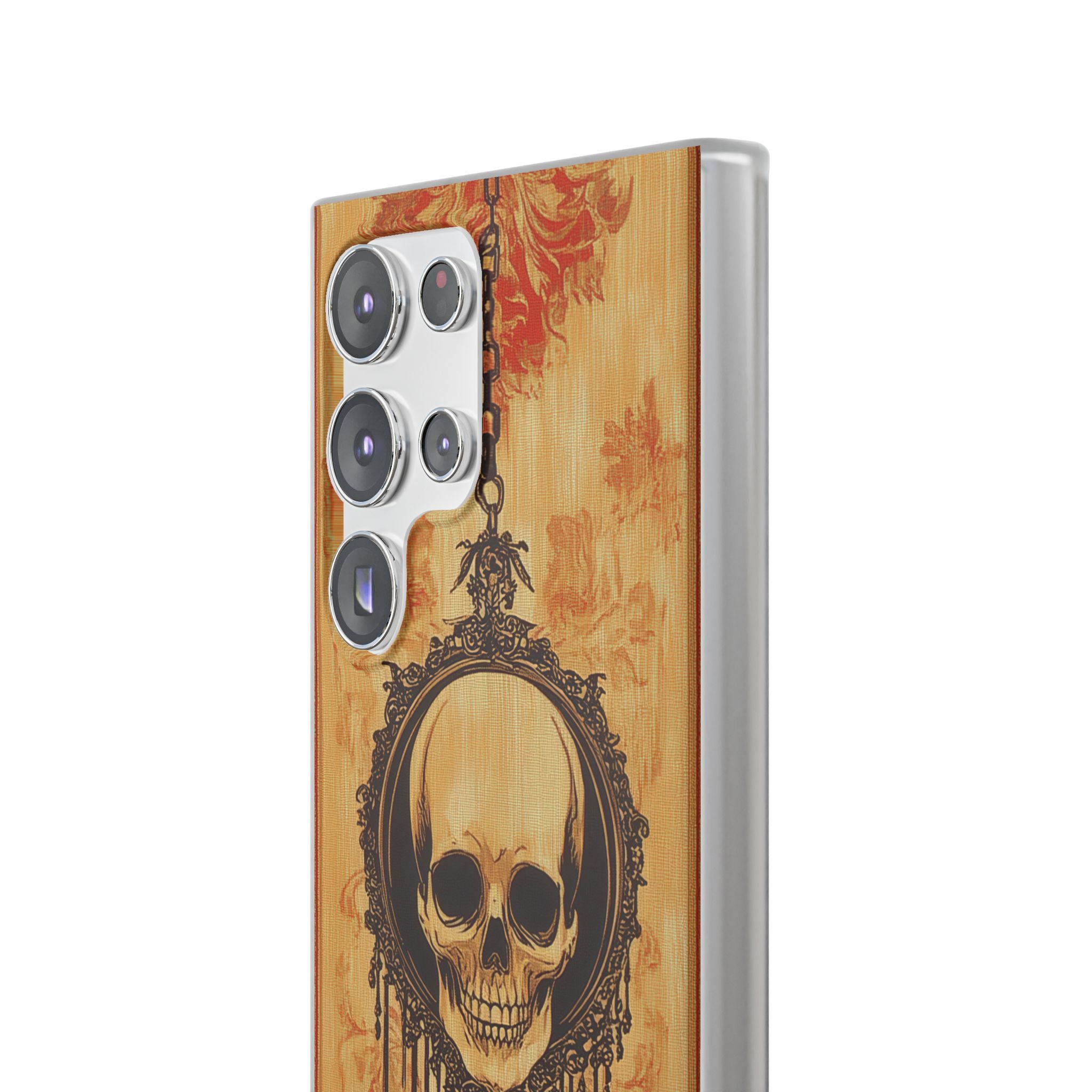 Skull Pendant Samsung S23 Ultra Case - Soft