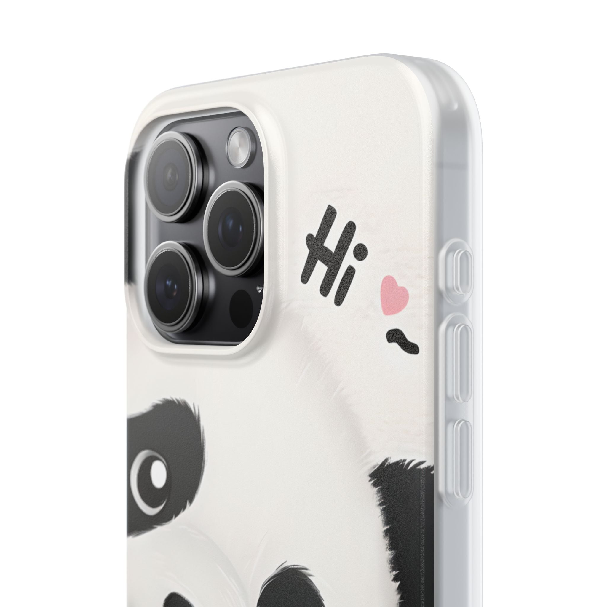 Panda Glow iPhone 15 Pro Max Case - Soft
