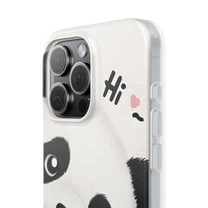 Panda Glow iPhone 15 Pro Max Case - Soft