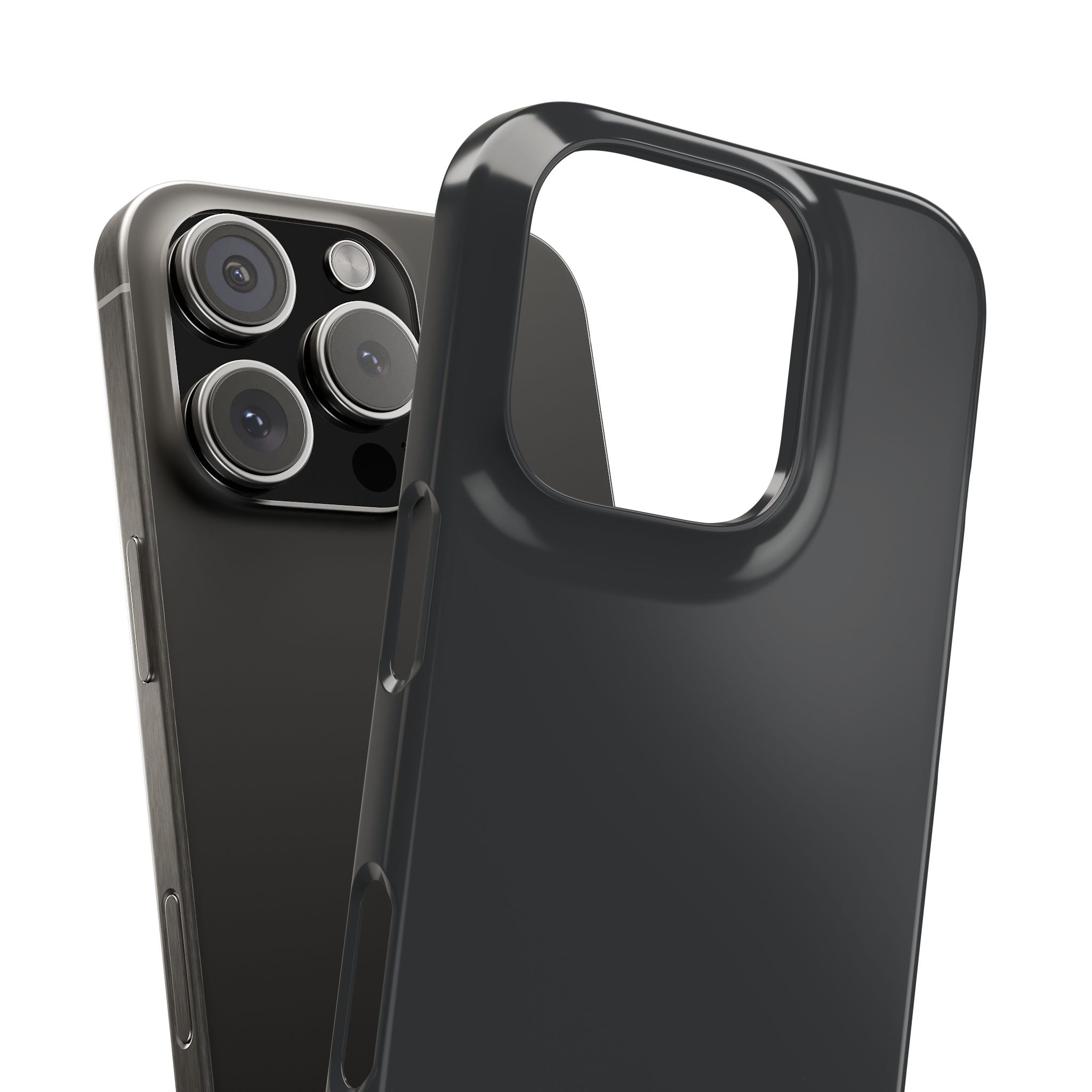 Graphite Black - Slim iPhone 16 Phone Case