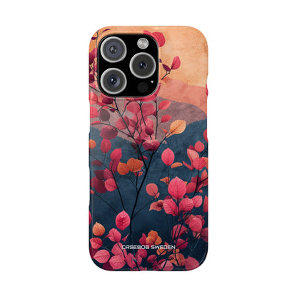 Autumn Tree Harmony - Slim iPhone 16 Phone Case