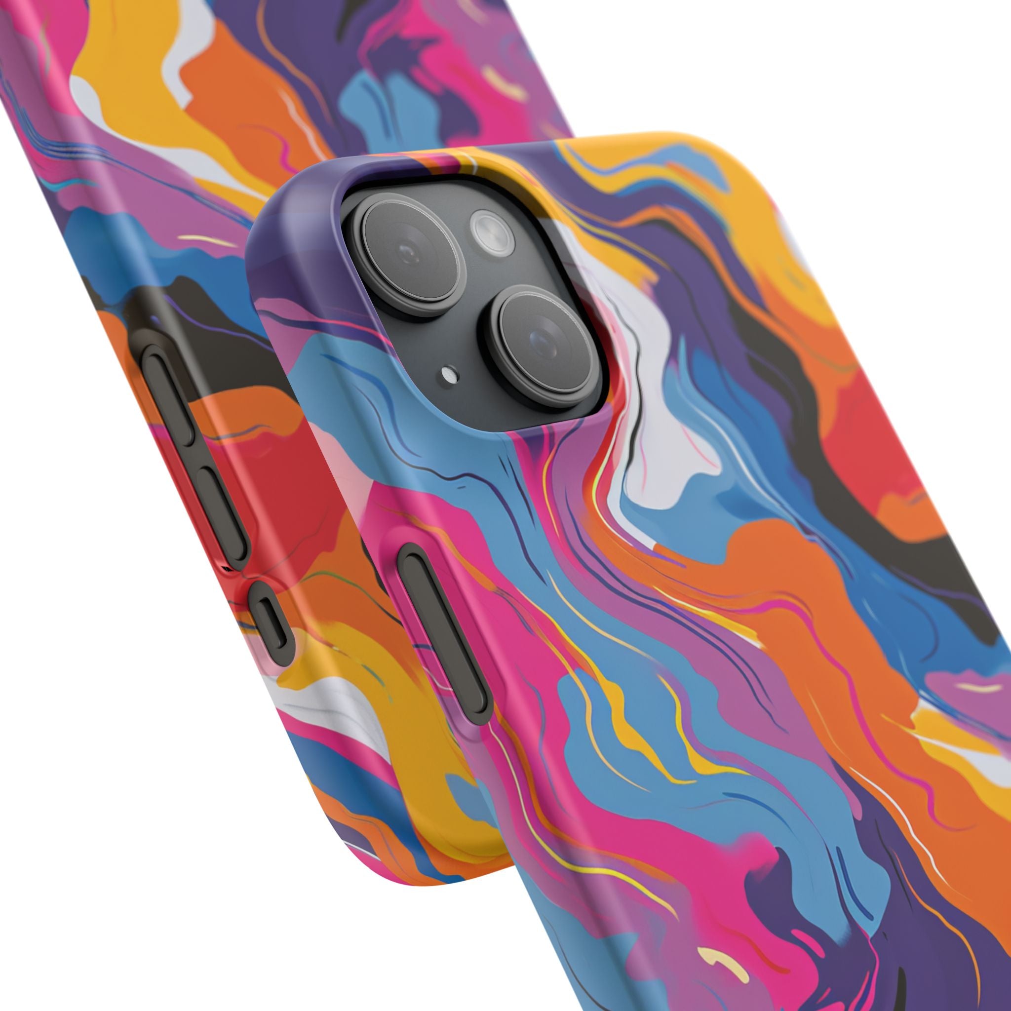 Vortex Colorwave iPhone 15 - Slim Phone Case