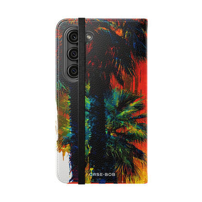 Golden Palms - Samsung S23 Case - Wallet