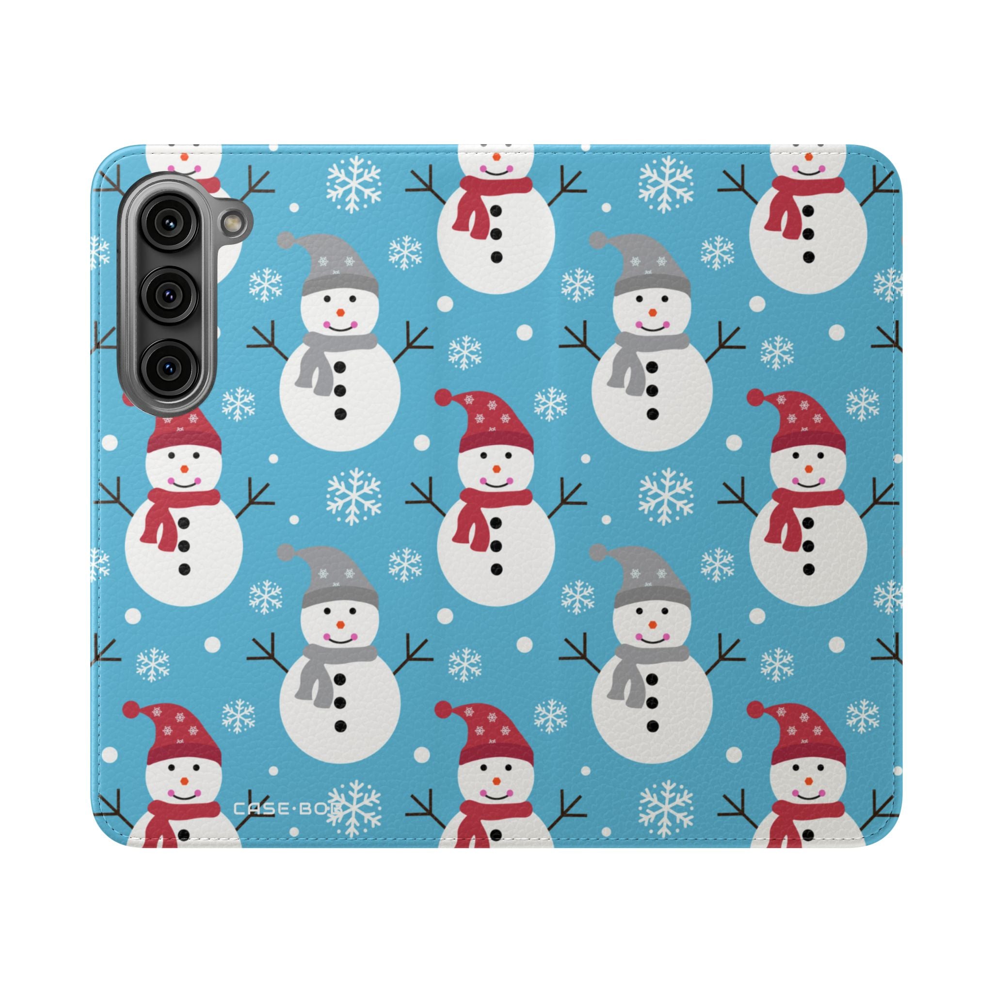 Snowman Glow - Samsung S23 Case - Wallet