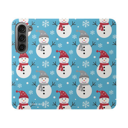 Snowman Glow - Samsung S23 Case - Wallet