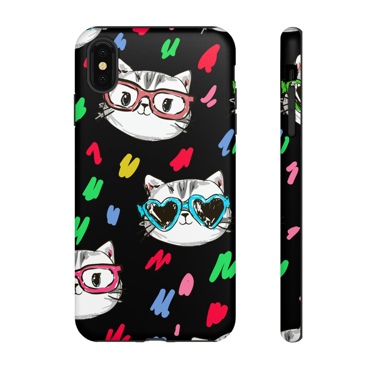 Cat Coloring - Protective Phone Case