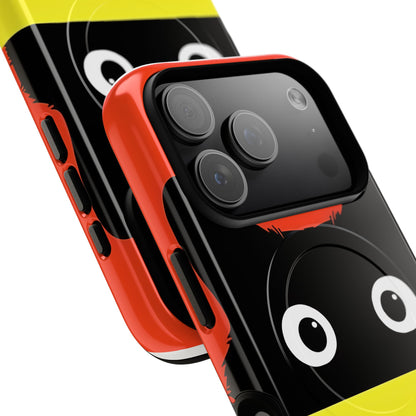 Peekaboo Cat Crimson iPhone 17 Pro Case - Tough+