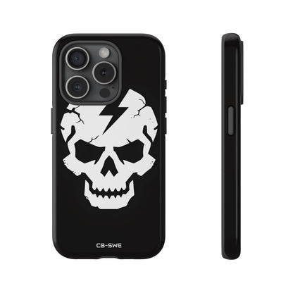 Cracked Skull Drama - iPhone Case