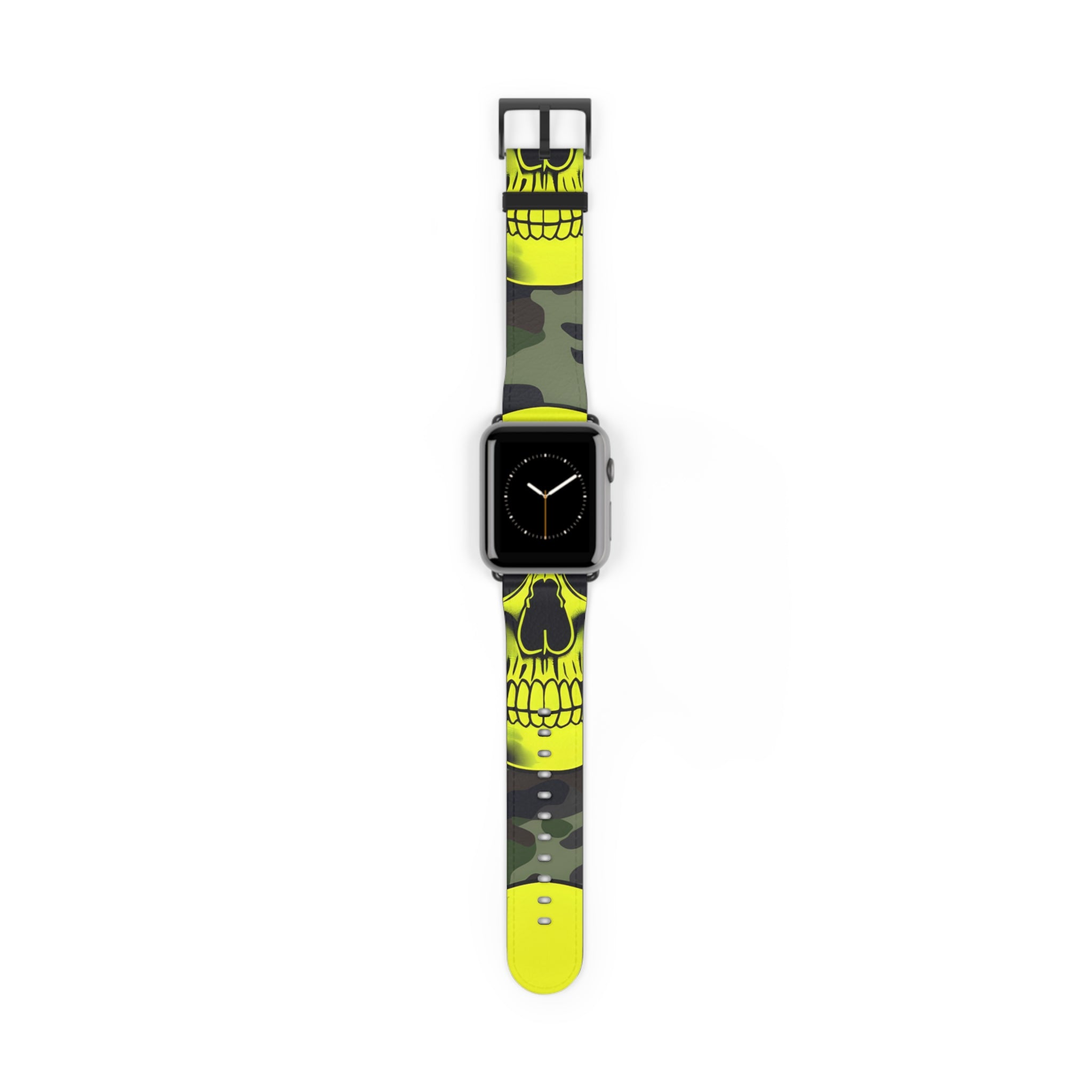Neon Skull Camo - Watch Band