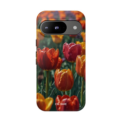 Tulips Embrace Breeze - Google Pixel Case