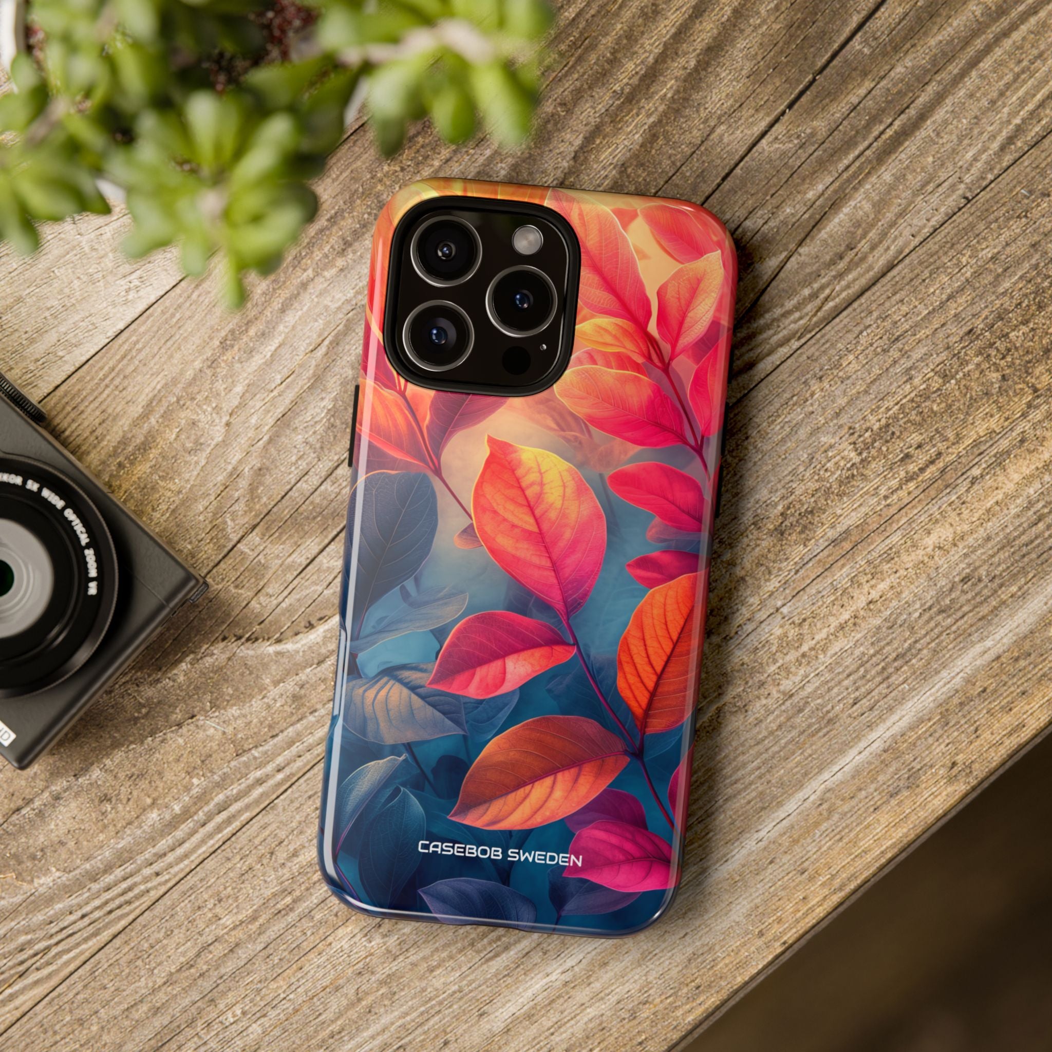 Red Blue Nature - Tough iPhone 16 Phone Case