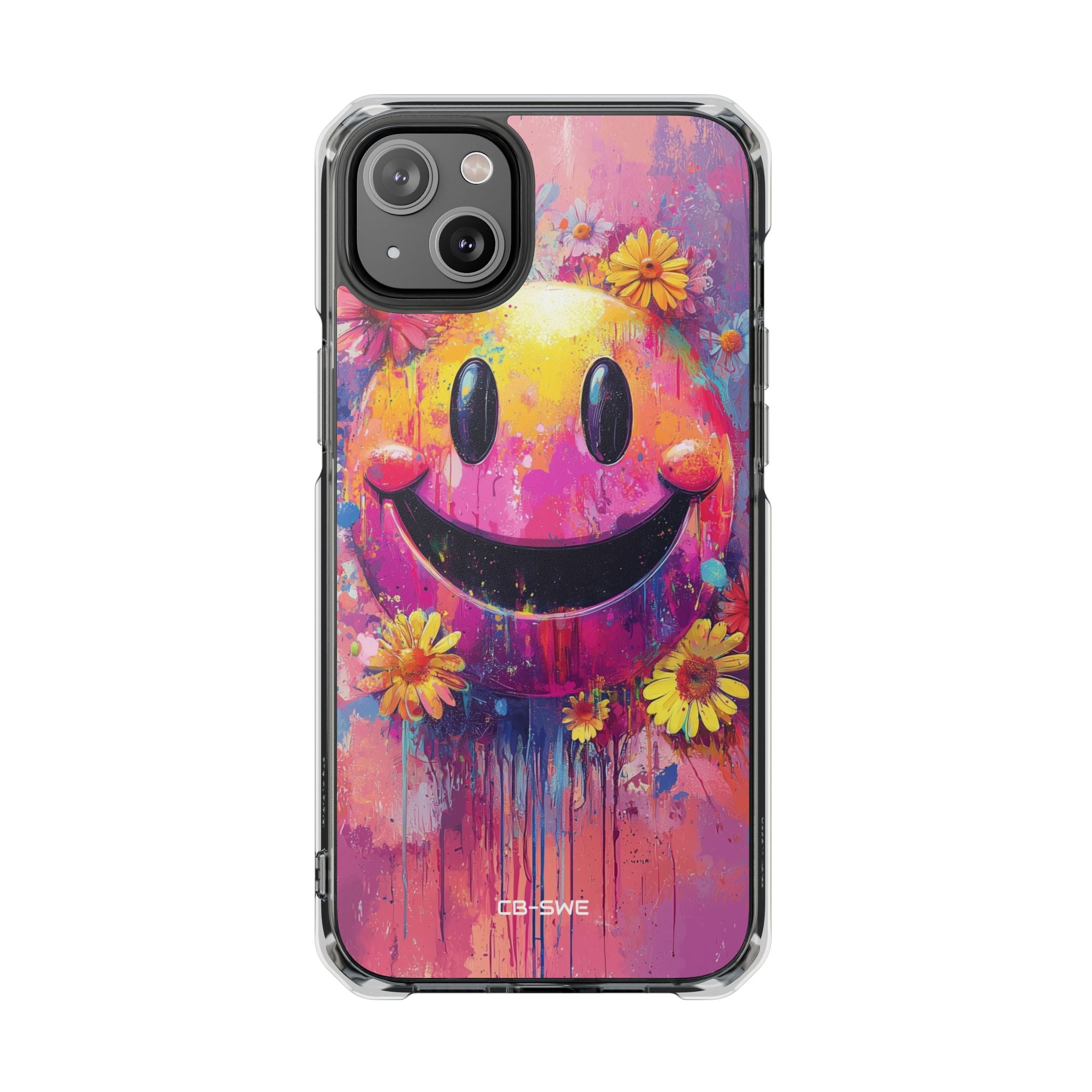 Joyful Smile Blooms iPhone Case - Impact