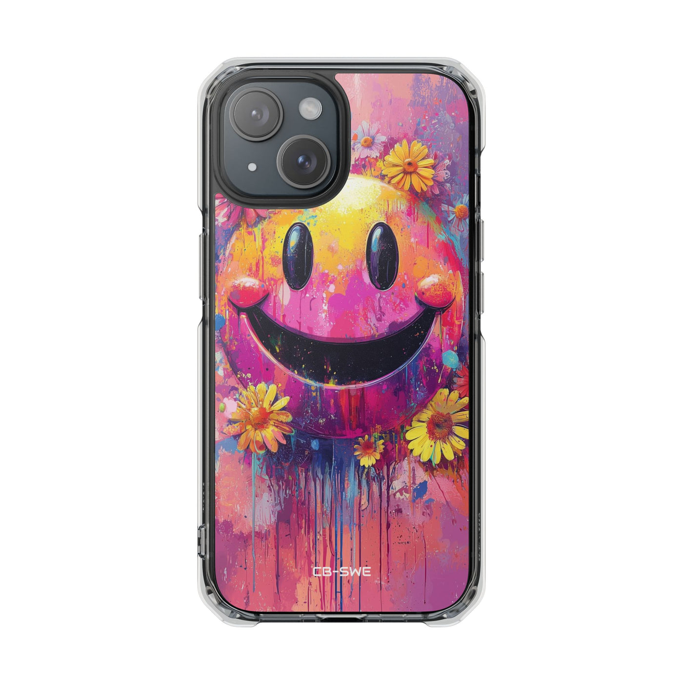 Joyful Smile Blooms iPhone Case - Impact
