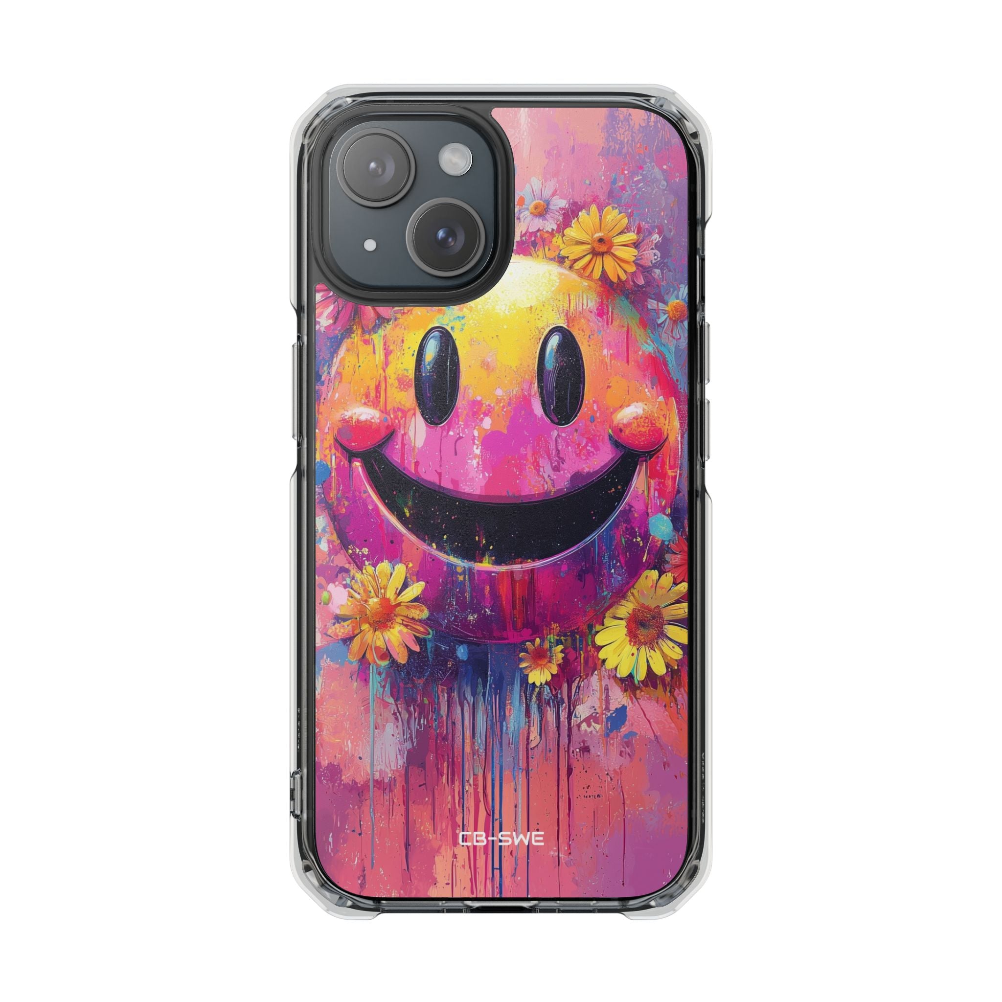 Joyful Smile Blooms iPhone Case - Impact