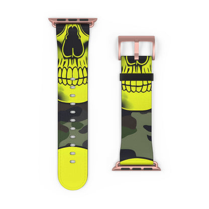 Neon Skull Camo - Watch Band
