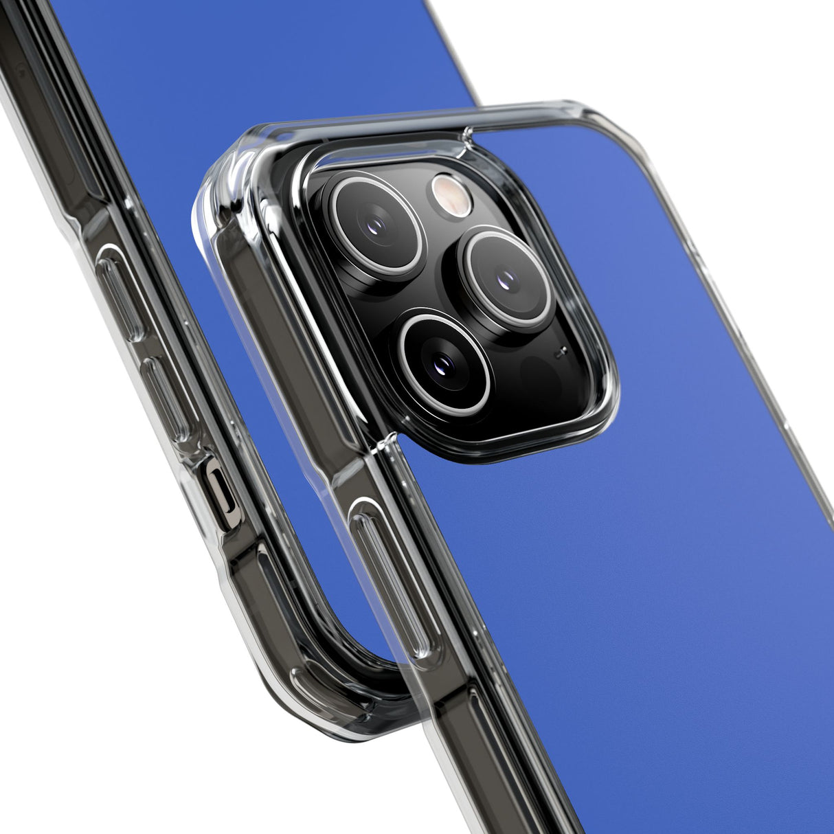 Han Blue | Handyhülle für iPhone (Clear Impact Case – magnetisch) 