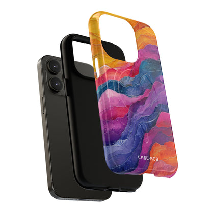 Vibrant Flow iPhone 14 Pro Case - Tough+