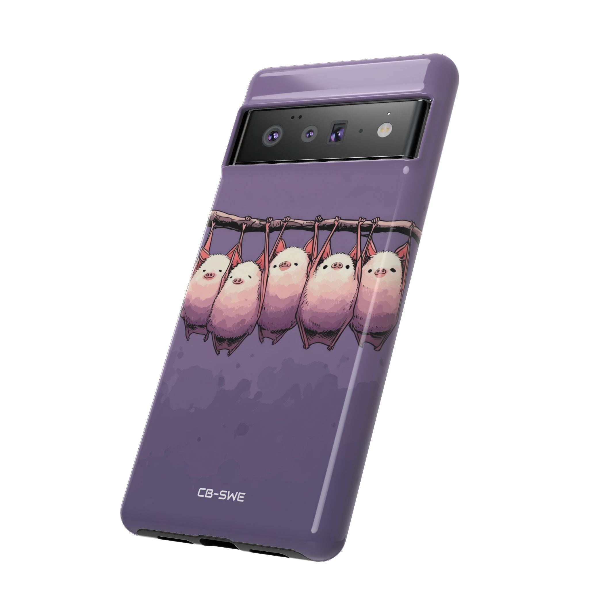 Bats Hang Playfully - Google Pixel Case