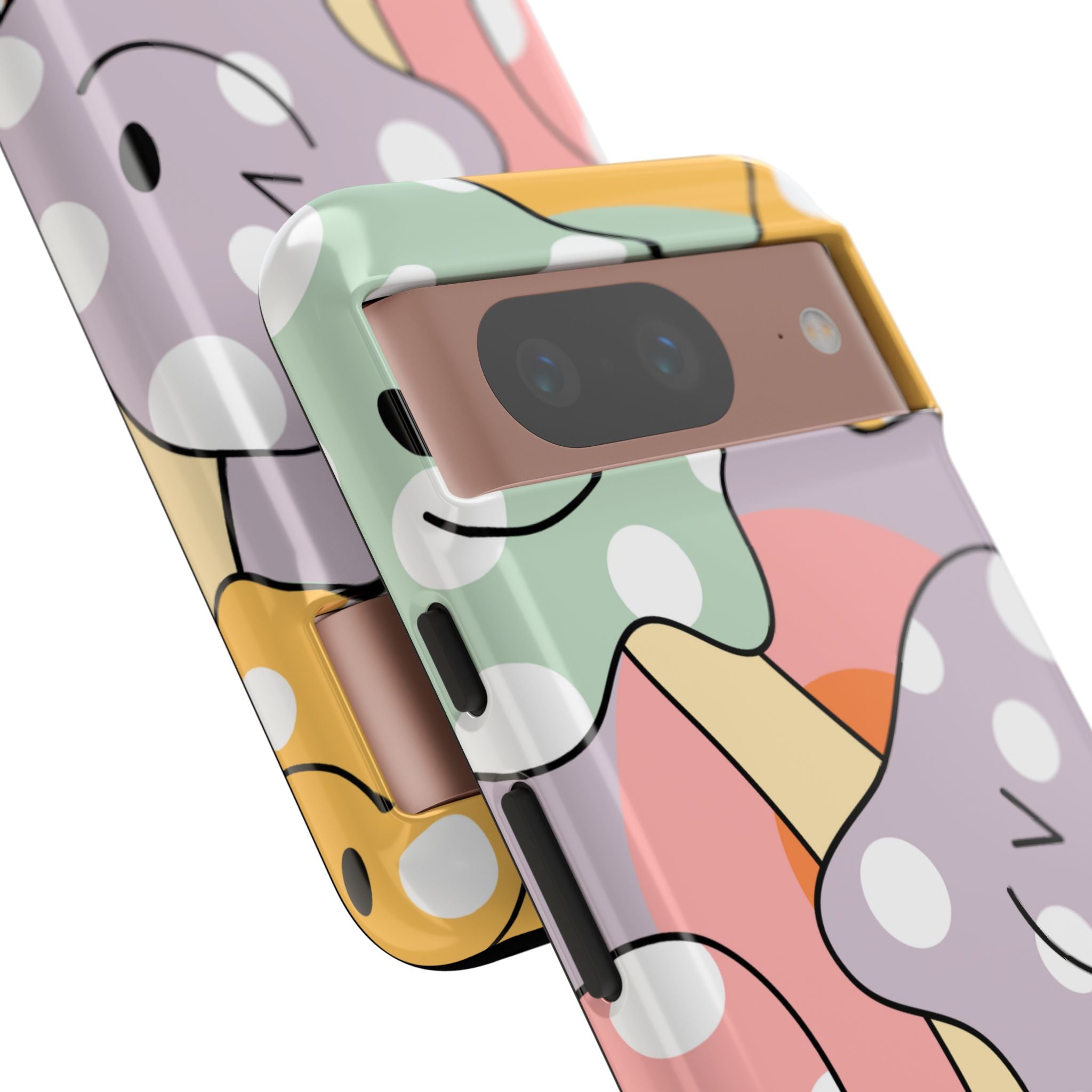 Playful Mushroom Friends - Google Pixel Case