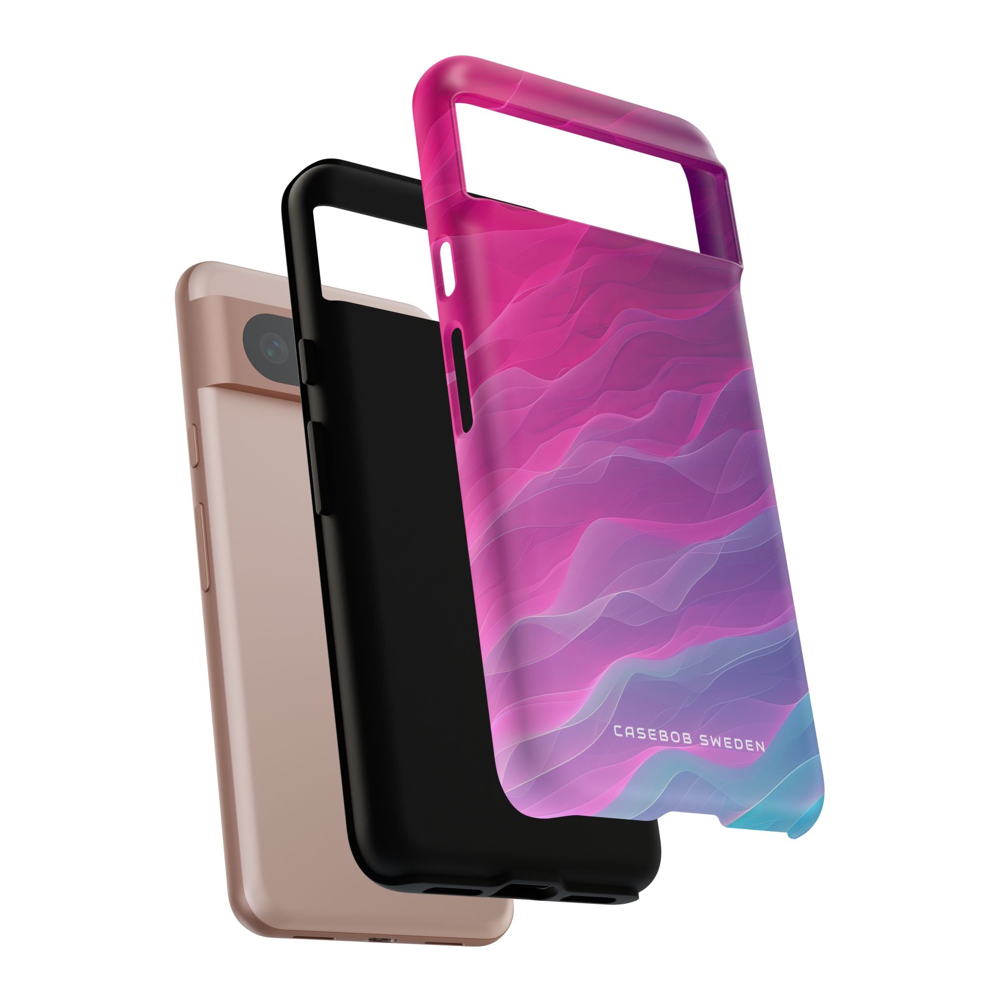 Gradient Oceanflow Waves Google Pixel 8 - Tough Phone Case