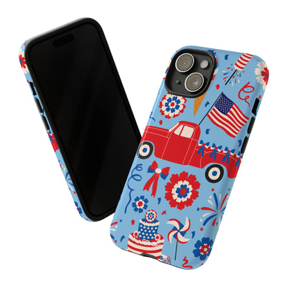 Celebration Fireworks Burst - iPhone Case